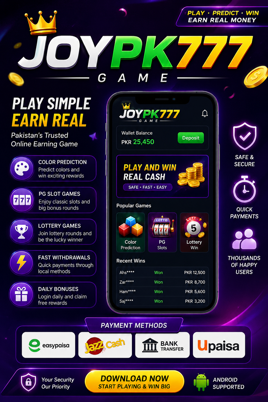 JOYPK777 Game APK